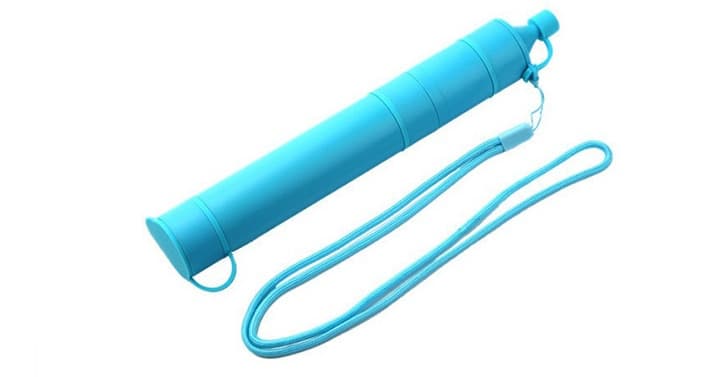 防災グッズ 携帯用アウトドア浄水ストロー