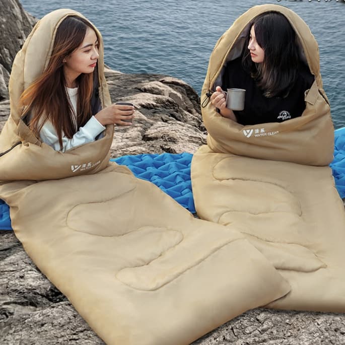 防災グッズ 旅するポエム 防災対応スリーピングバッグ
