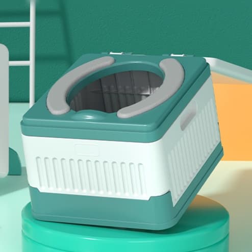 防災グッズ 携帯できる折りたたみ式防災トイレ