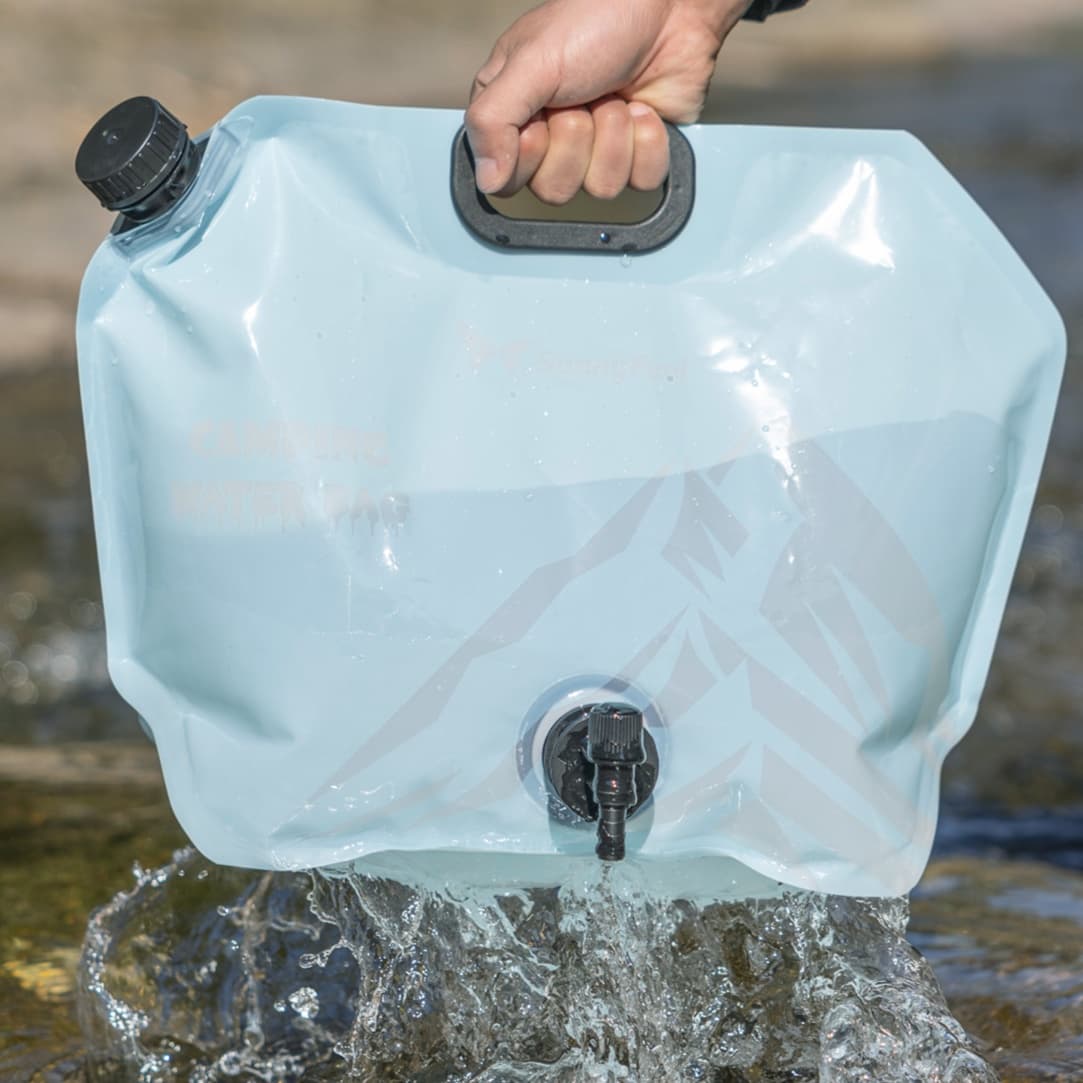 防災グッズ 多機能折りたたみ給水タンク
