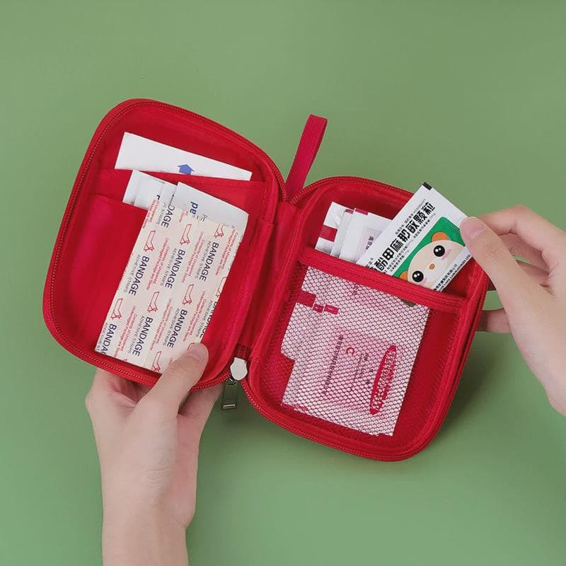 防災グッズ コンパクト携帯薬箱防災セット