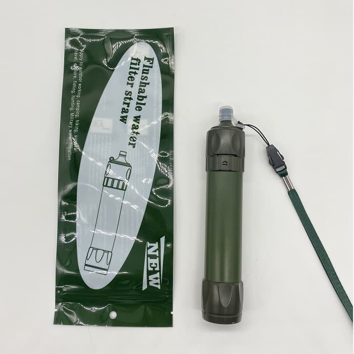 防災グッズ アウトドア緊急浄水ボトル