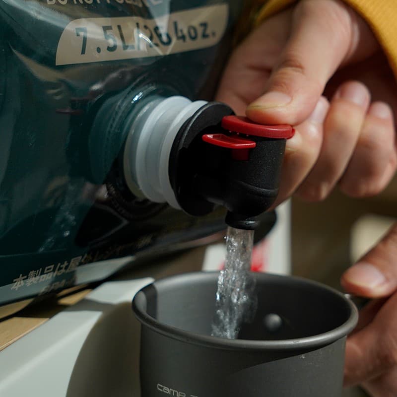 防災グッズ アウトドア防災用コンパクト給水タンク