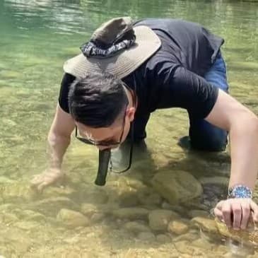 防災グッズ 携帯用緊急災害浄水ストロー